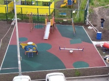 Монтаж оборудования для детских площадок
