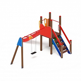 Детский игровой комплекс «Счастливое детство» ДИК 2.01.03 H=1200